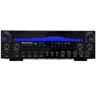AV-8000SW Édition Premium 2200W Amplificateur de Récepteur Home Cinéma Professionnel Ultra-Haute Puissance 7.1 Canaux Sans Fil BT Exclusif