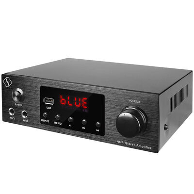 Amplificateur pour la maison de marque originale de 3 canaux (2.1) avec matériau en aluminium pour une qualité audio supérieure