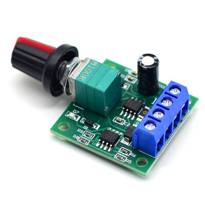Régulateur de vitesse pour moteur CC PWM 1.8V 3V 5V 6V 12V 2A Interrupteur de régulation de vitesse Pièces et accessoires de générateur 1803BK