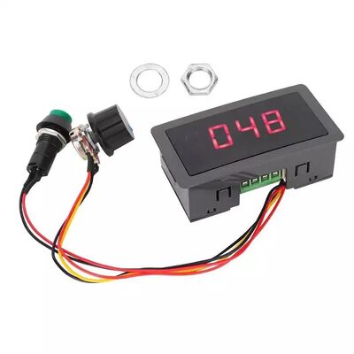 CCM5D Contrôleur de Moteur CC à Affichage Numérique LED 6V 12V 24V 5A PWM Régulateur de Vitesse de Moteur CC Convertisseur CC CC