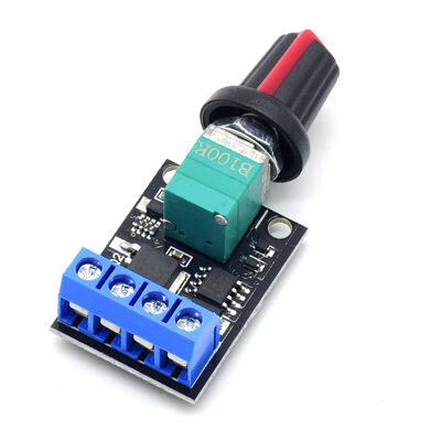 CA-110A 5V 12V 10A PWM régulateur de vitesse du moteur en courant continu sans pas LED Dimmer Power Governor Module de carte de pilote du moteur